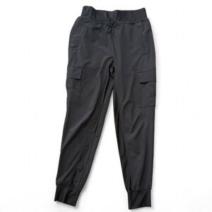 Jolt Black Cargo Athletic Joggers, Women's Size S